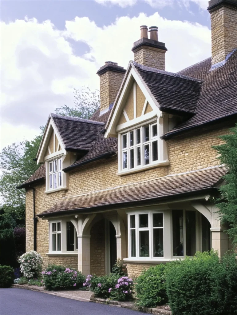 Bay windows and casement windows in a typical Malvern home